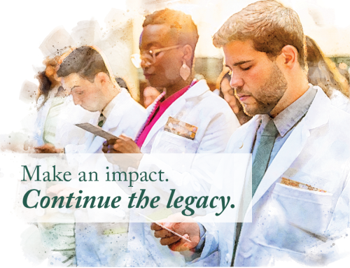 Make an impact. Continue the legacy. Make an impact. Continue the legacy.