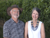 Earl Jones, MD (M *65) and his wife Hilda